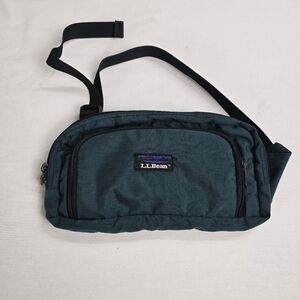 Vintage L.L. Bean Fanny Waist Pack Hunter Green LLbean